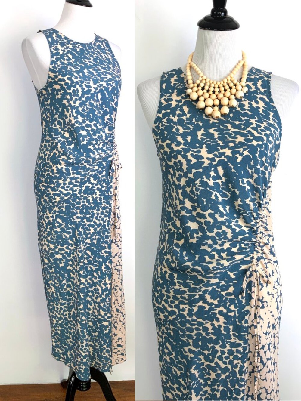 Rails Gabriella Midi Slip Style Dress Sz M - Picture 2 of 16